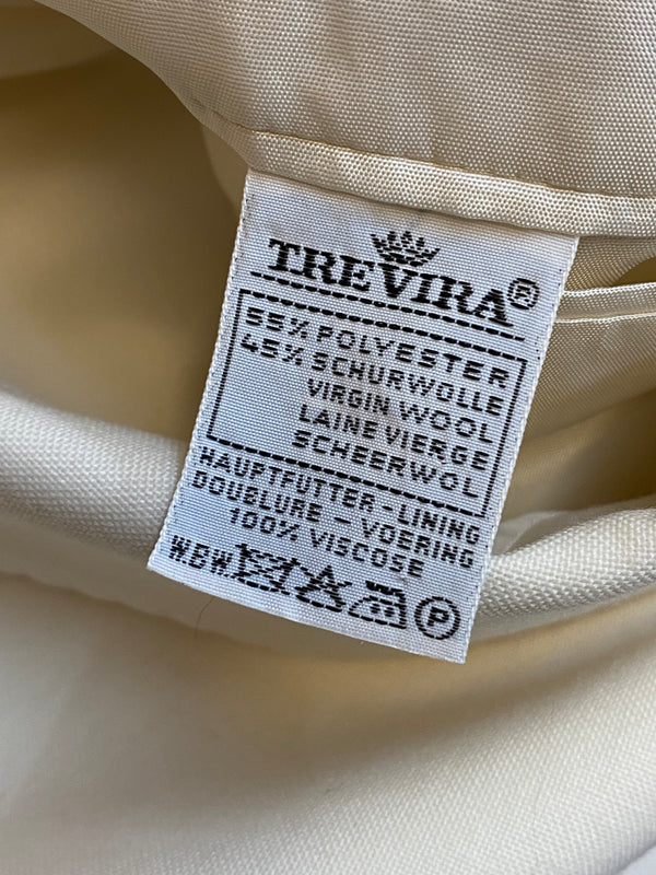 Vintage Dinner Jacket Creme – Smoking Sakko Herren Gr. 60