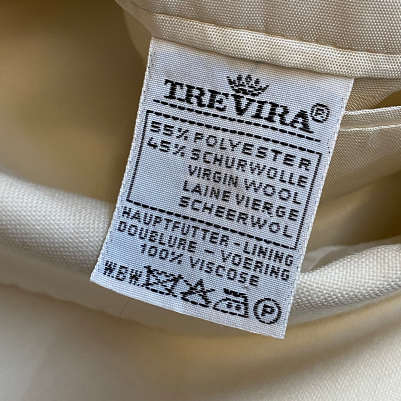 Vintage Dinner Jacket Creme – Smoking Sakko Herren Gr. 60