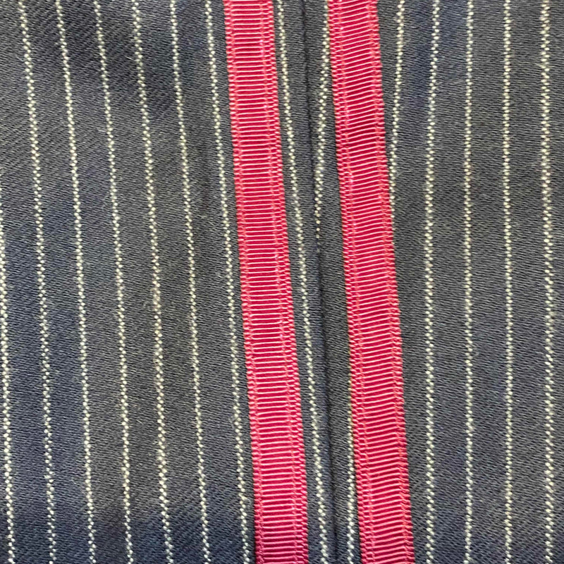 Vintage Nadelstreifen Kostüm Damen Gr. 40 – Blazer, Oberteil, Hose & Hut, Ansicht 6
