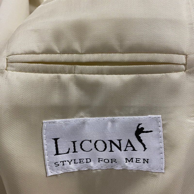Vintage Dinner Jacket Creme – Smoking Sakko Herren Gr. 26, Ansicht 5