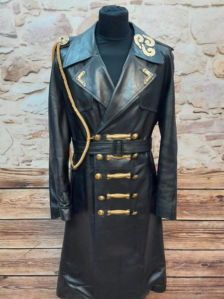 Steampunk-Ledermantel – Ein Unikat für wahre Abenteurer Gr.54