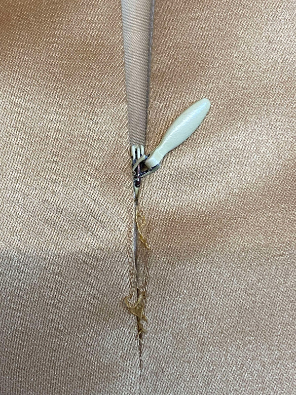 Goldenes Abendkleid Gr. 38 – Sale