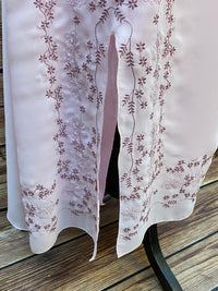 Robe de soirée vieux rose vintage taille 44 