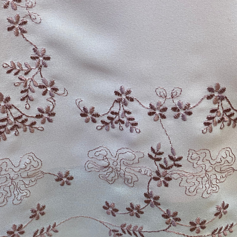 Abendkleid altrosa Vintage Gr.44