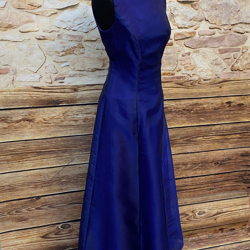 Abendkleid Vintage Gr.38 Königsblau, Unterwassershooting