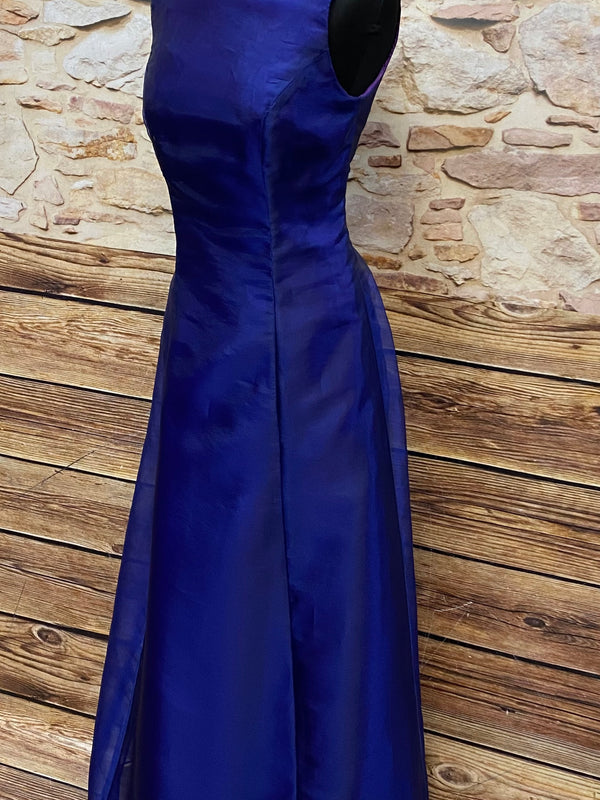 Abendkleid Vintage Gr.38 Königsblau, Unterwassershooting