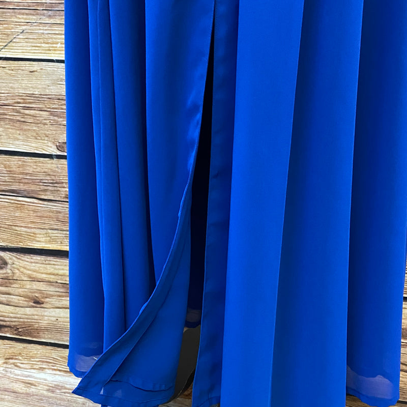 Abendkleid Vintage Gr.44 in Königsblau