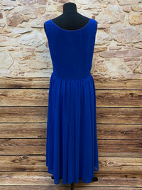 Robe de soirée vintage taille 44 en bleu roi 