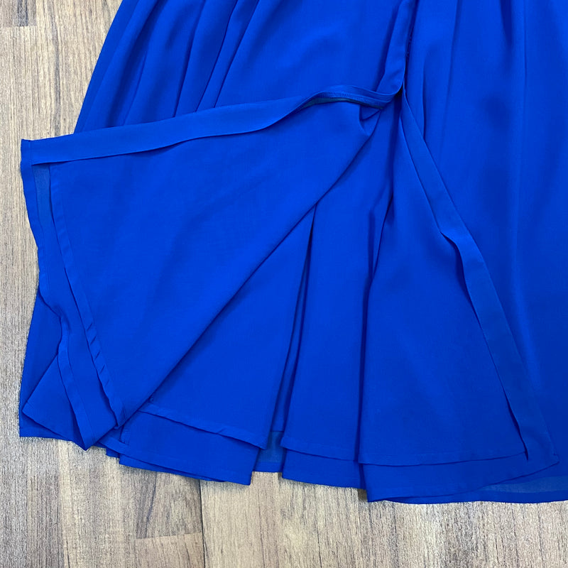 Abendkleid Vintage Gr.44 in Königsblau