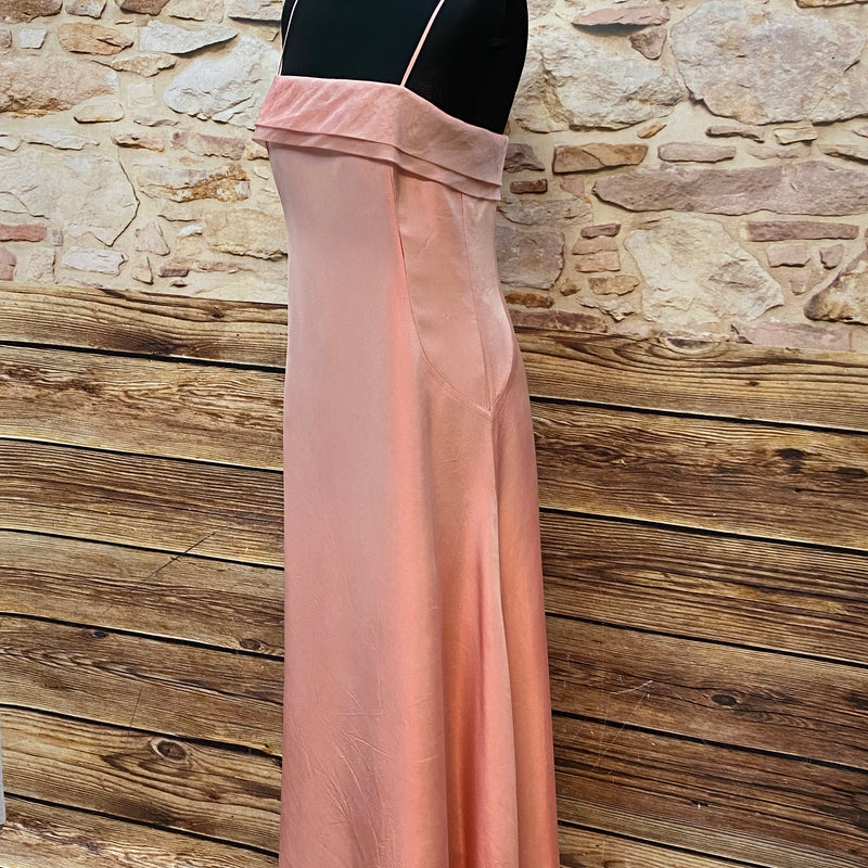 Abendkleid altrosa Gr.38