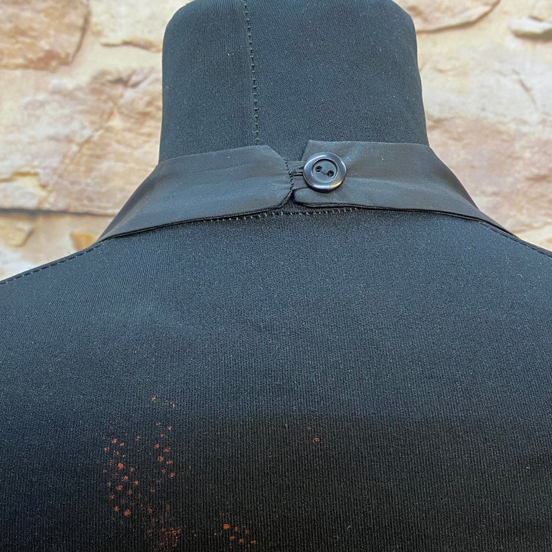 Abendkleid Secondhand Neckholder Gr.36 schwarz