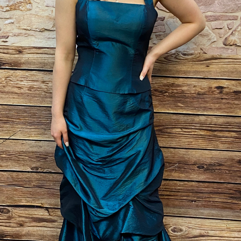 Langes Abendkleid 2 Teiler Gr.36 Abiball
