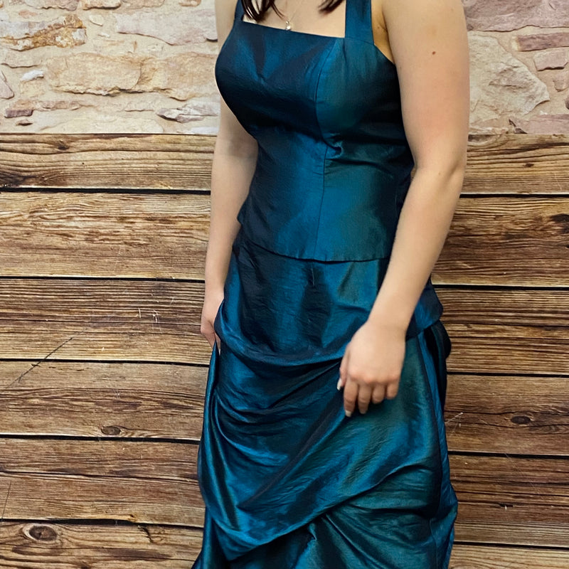 Langes Abendkleid 2 Teiler Gr.36 Abiball