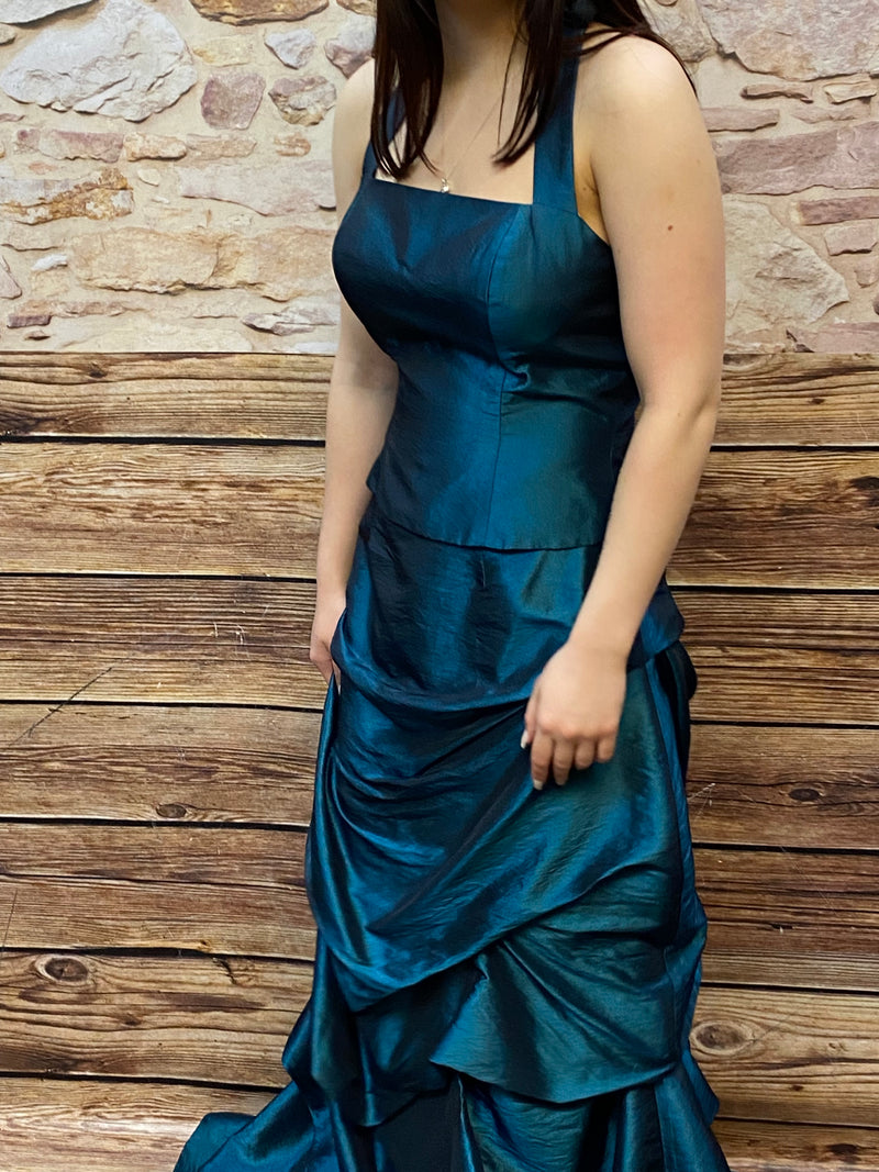 Robe de soirée longue 2 pièces taille 36 bal 