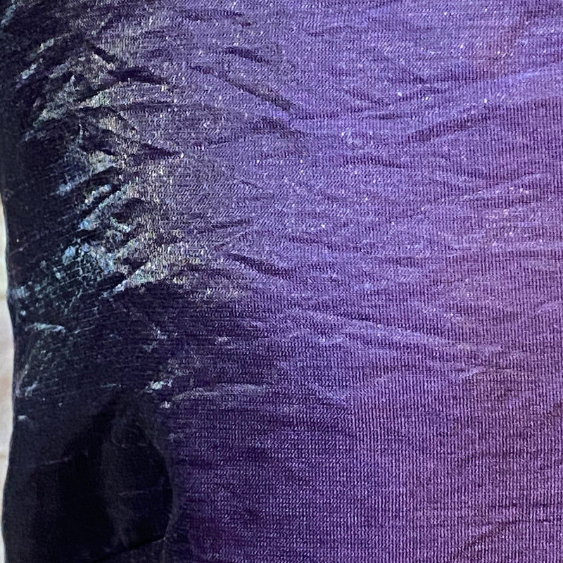 Langes Vintage Abendkleid in lila, Gr.40 von Zero