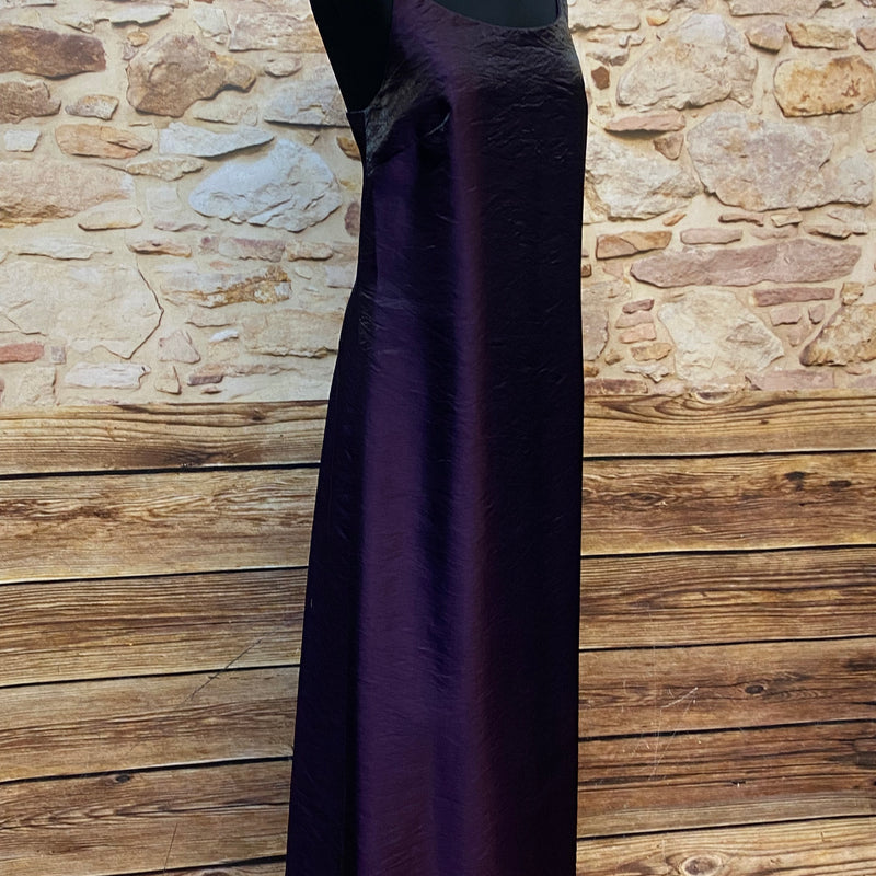 Langes Vintage Abendkleid in lila, Gr.40 von Zero