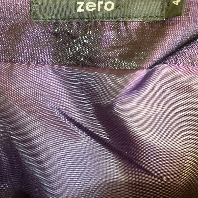Langes Vintage Abendkleid in lila, Gr.40 von Zero