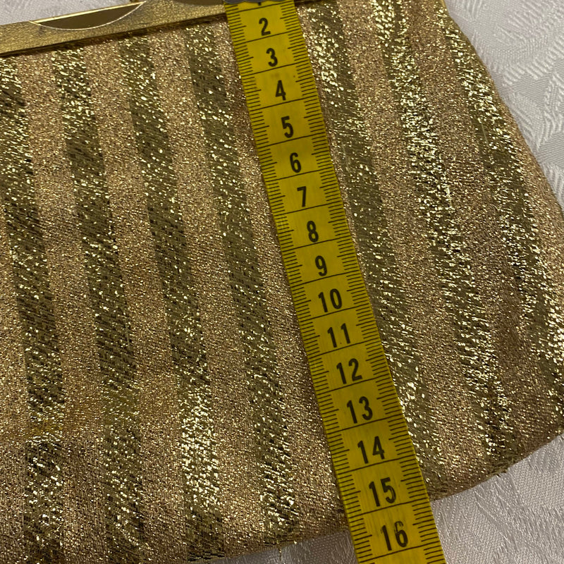 Vintage Abendtasche Gold, Ansicht 6