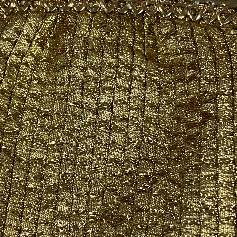 Vintage Abendtasche Gold – 1960er Jahre