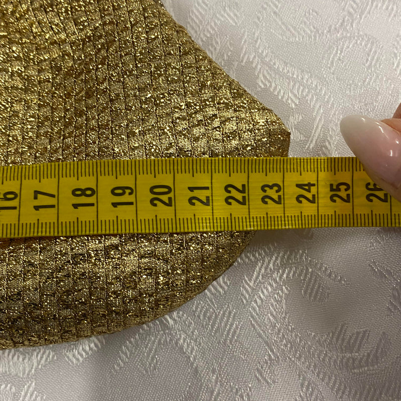 Vintage Abendtasche Gold – 1960er Jahre