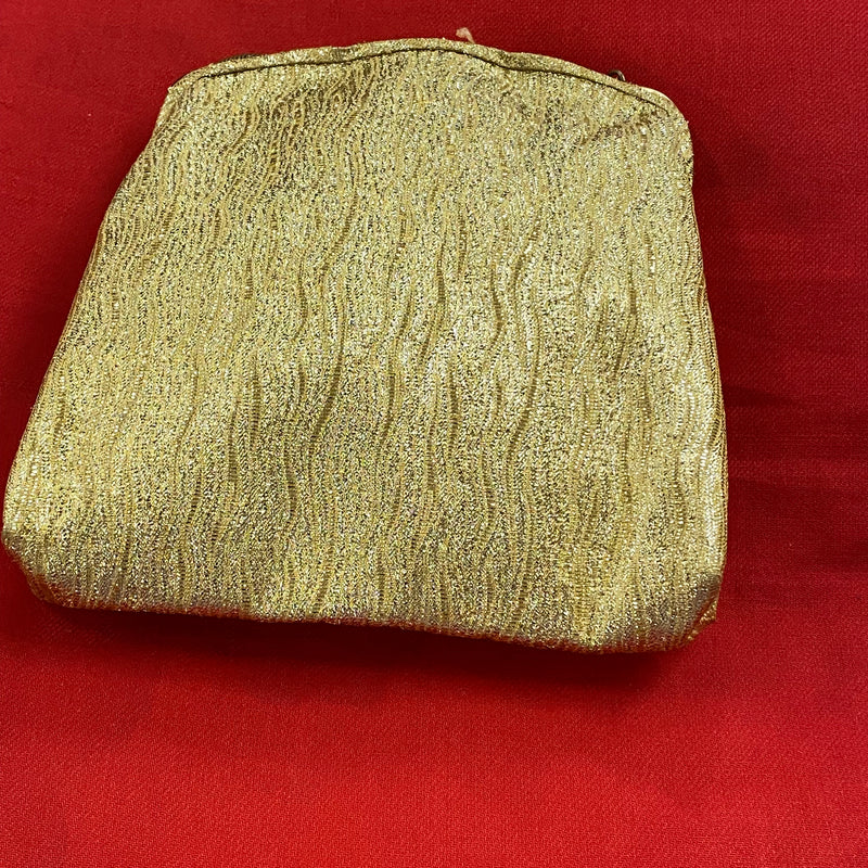 Vintage Handtasche gold, Abendtasche