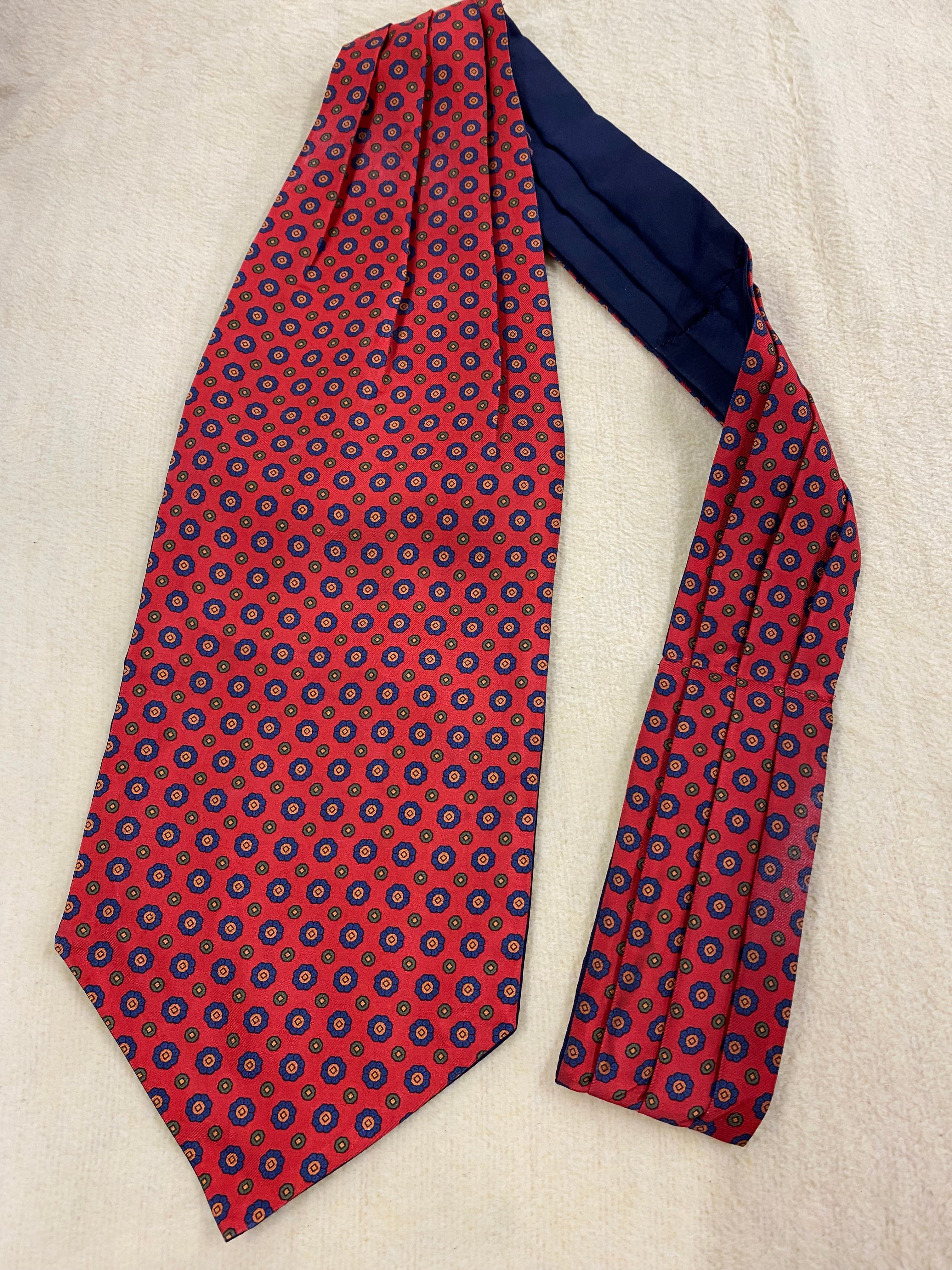 Ascot Krawatte aus Seide Vintage
