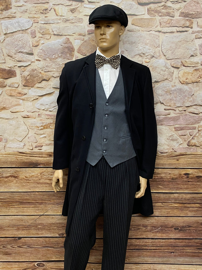 Babylon Berlin Outfit komplett mit Stresemann-Hose und Mantel Gr.52