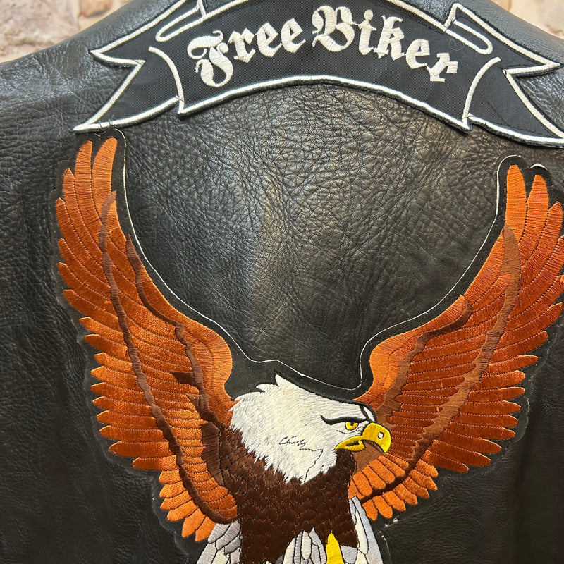 Biker-Lederweste 7XL – Ein echtes Statement für Free Biker