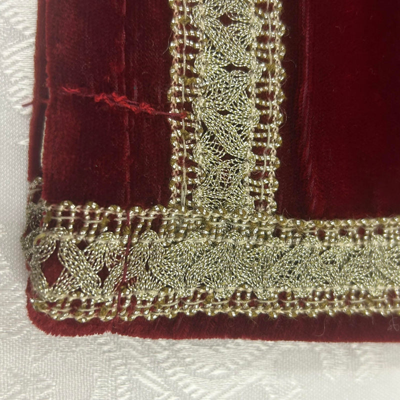 Hochwertige handgefertigte Bischof-Mitra – One Size