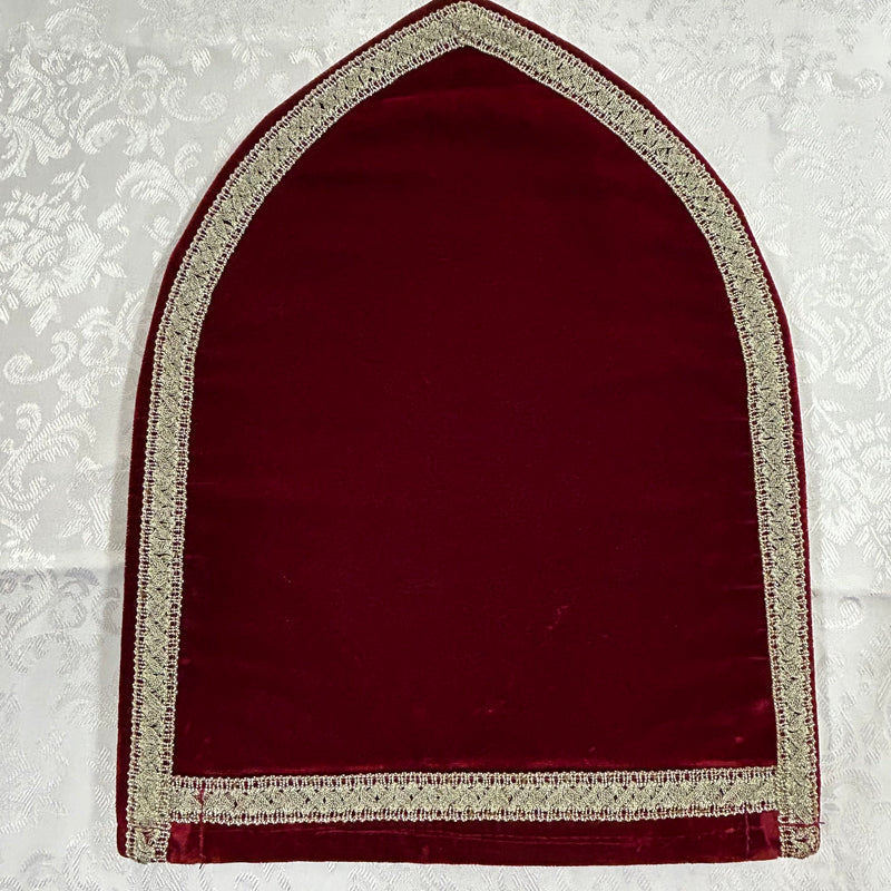 Hochwertige handgefertigte Bischof-Mitra – One Size