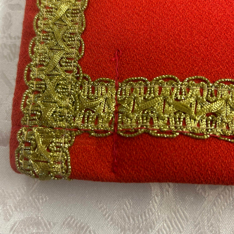 Hochwertige handgefertigte Bischof-Mitra – One Size