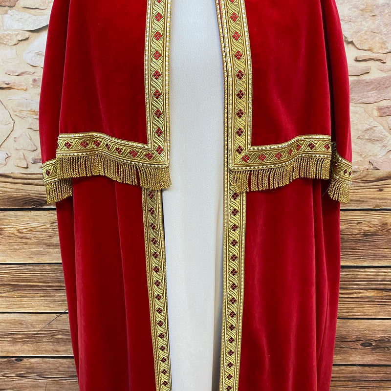 Bischofskostüm / Nikolausgewand – Gr. 54 – sehr hochwertig & 4-teilig