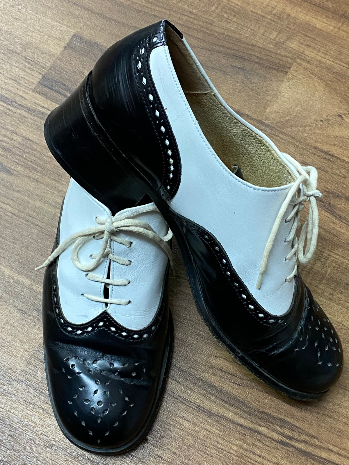 Boogie Woogie Swing Schuhe Gr.41 (7 1/2) Marco Polo zweifarbig