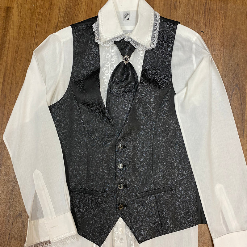5-teiliger Hochzeitsanzug Wedding Suit Steampunk Barock Gothic Gr.46