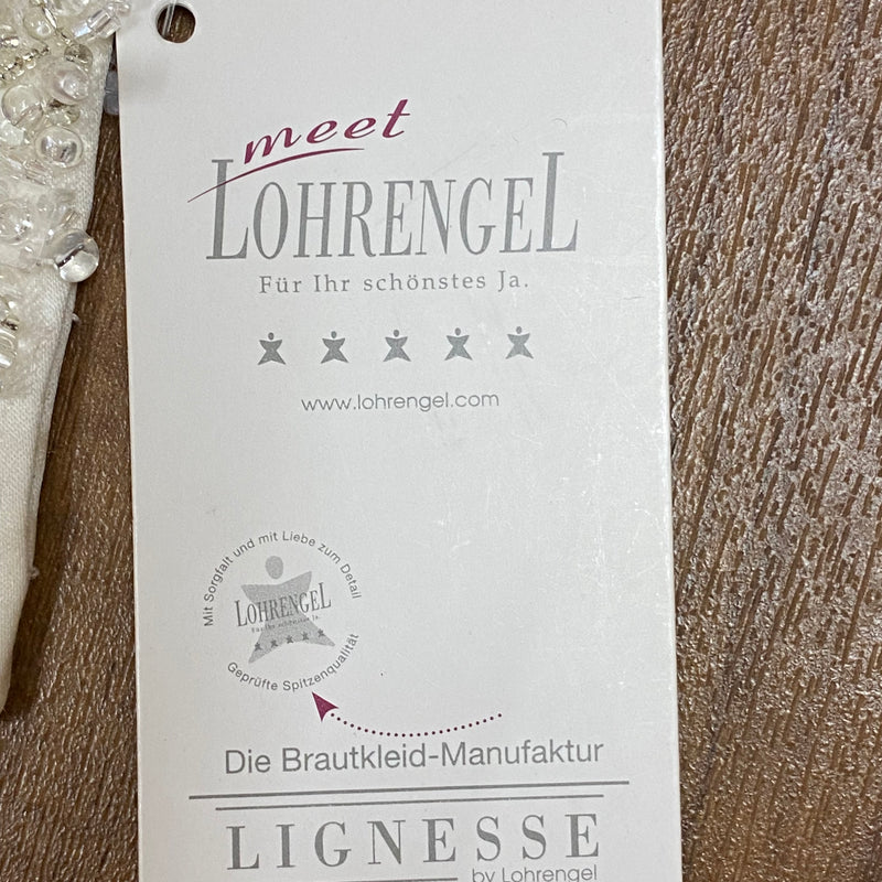 Brautgürtel mit Haarschmuck als Set für die Braut