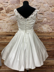 Vintage Brautkleid 50er Jahre Stil Gr.36 Ivory, Petticoatkleid