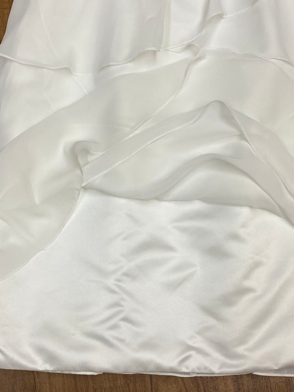 Luftiges Vintage-Layer-Kleid in Ivory – Gr. 48