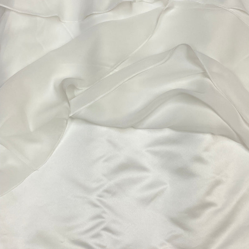 Luftiges Vintage-Layer-Kleid in Ivory – Gr. 48