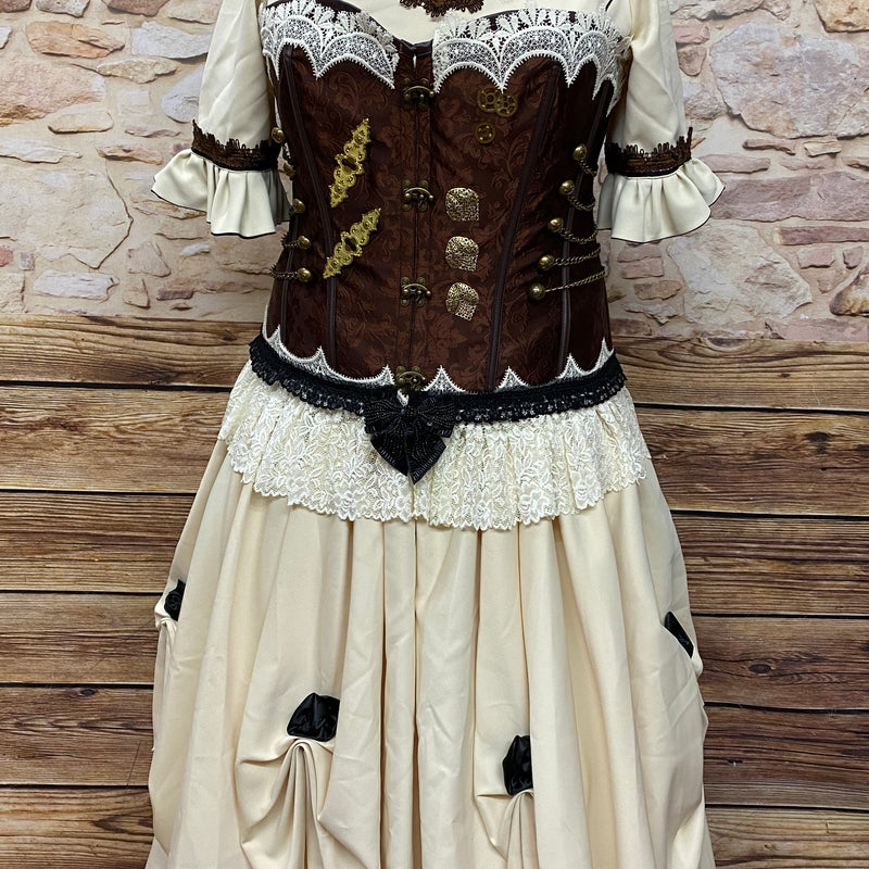Brautkleid Steampunk Hochzeit Gr.XL