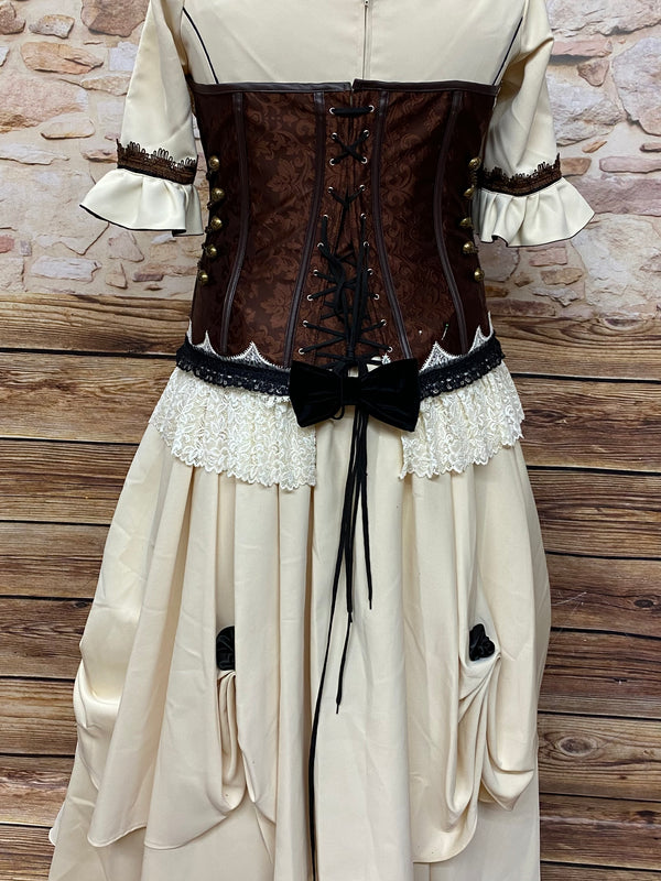 Brautkleid Steampunk Hochzeit Gr.50