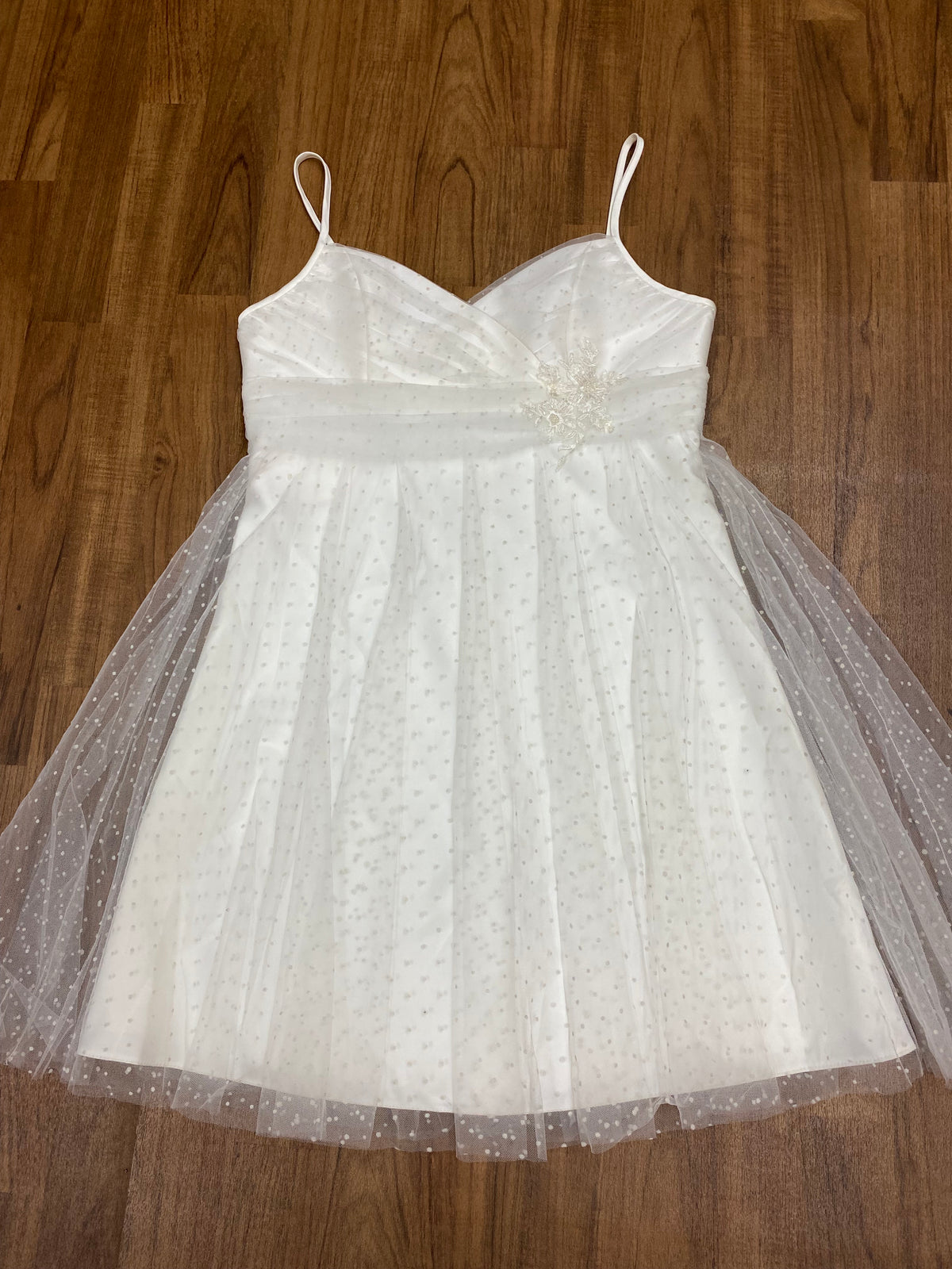 Vintage Brautkleid, knielang von Lilly Gr.40/42