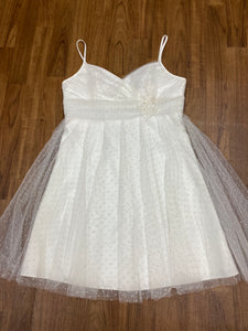 Vintage Brautkleid, knielang von Lilly Gr.40/42