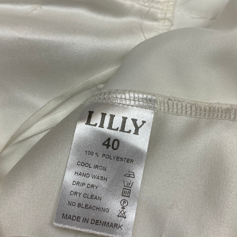 Kniekurzes Lilly Vintage-Braut- & Cocktailkleid – Gr. 42