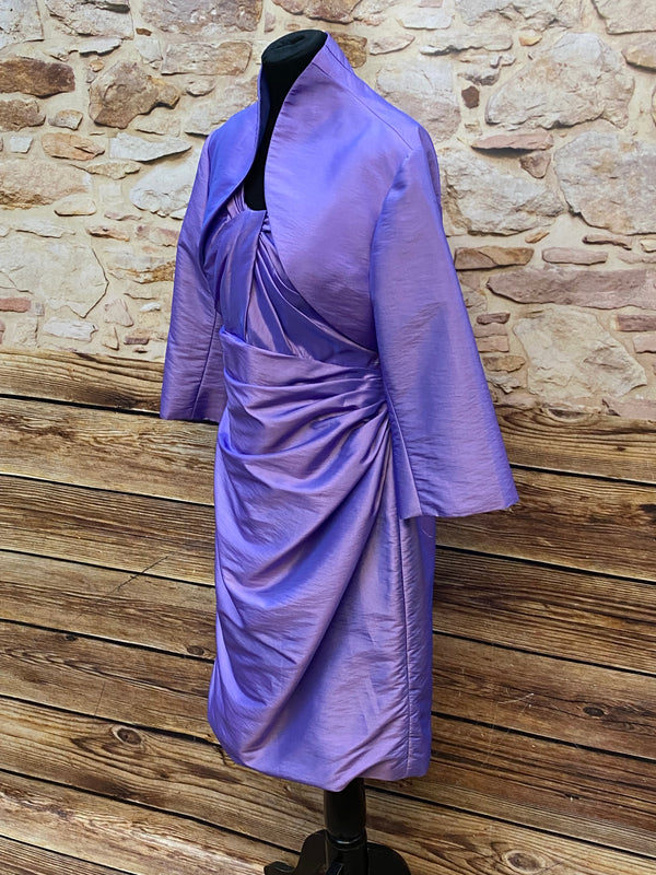 „Brautmutterkleid lila mit Bolero Kelsey Rose Gr 42 Seitenansicht