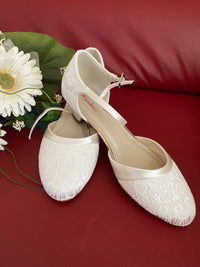 Brautschuh  Gr.37 in Ivory Hochzeitsschuh Braut 