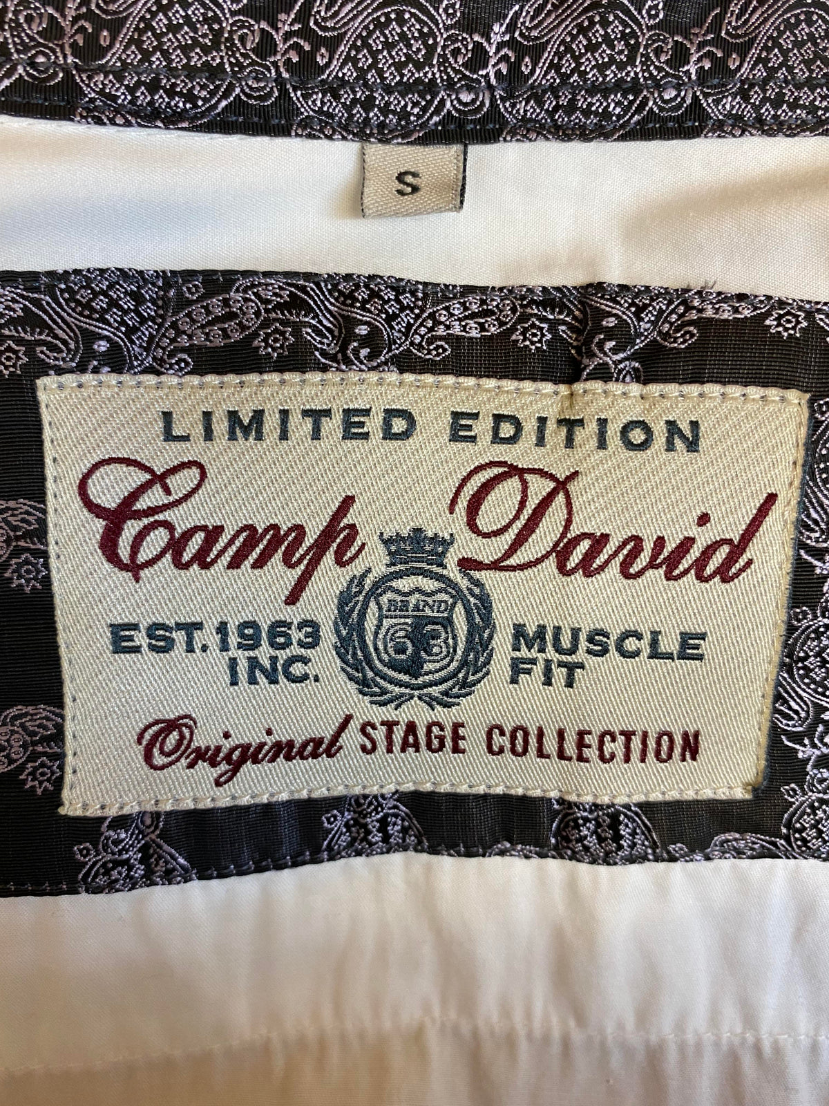 Camp David Herrenhemd – Limited Edition in Weiß, Größe 40