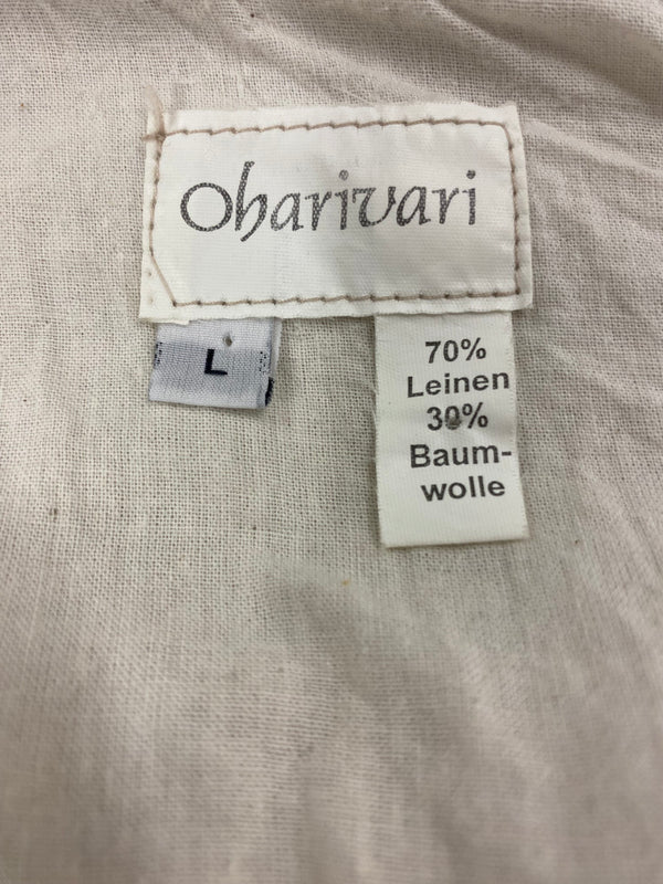 Vintage Damen Trachtenmieder von Oharivari – Beige, Größe L