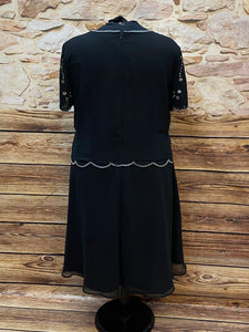 Hochwertiges Charlestonkleid im 20er Jahre Stil, Gr.52
