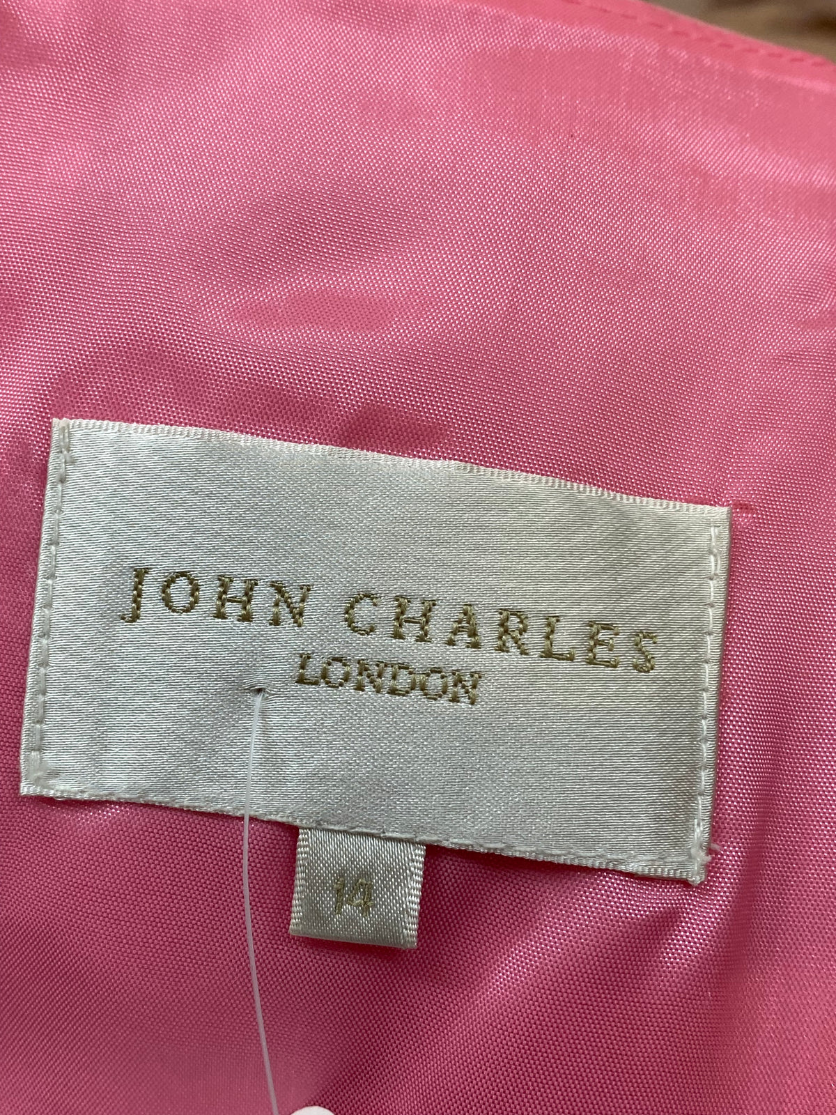 Damen-Cocktailkleid von John Charles London Gr.42 rosa