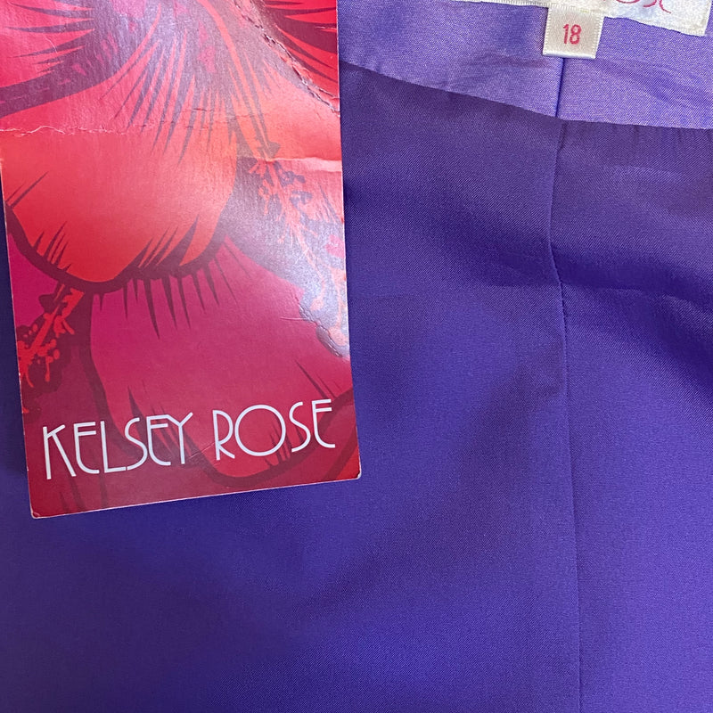 Brautmutterkleid mit Bolero von Kelsey Rose Gr.42 in lila